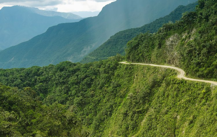 COAST DOWN THE WORLD’S MOST DANGEROUS ROAD