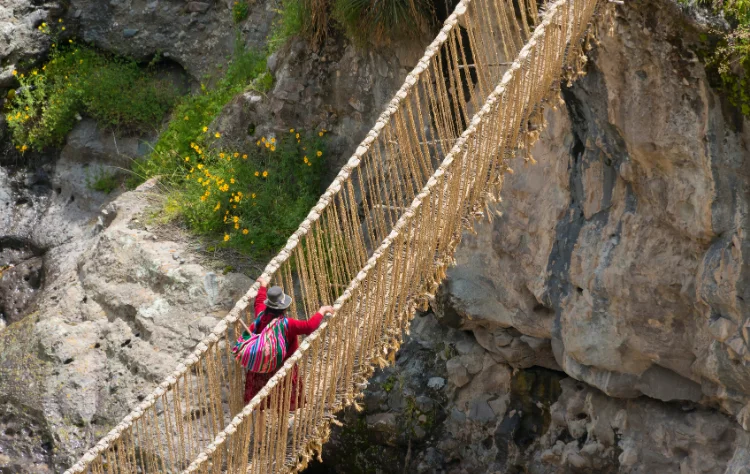 The Famous Q’eswachaka Inca Bridge