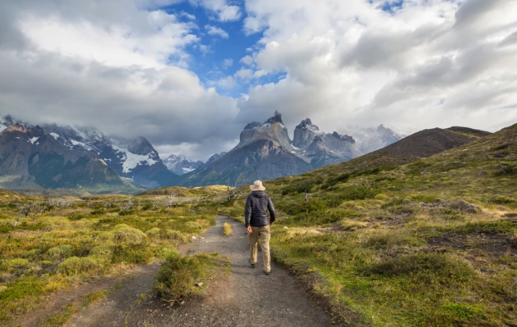 Glaciers and Mountains in Patagonia