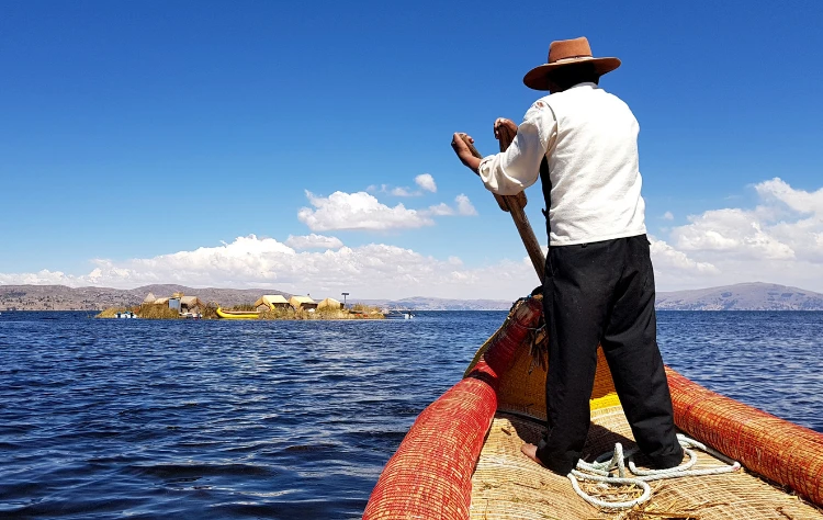 Ride Traditional Totora Reed Boats