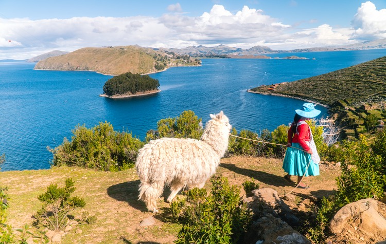 Titicaca lake Bolivia