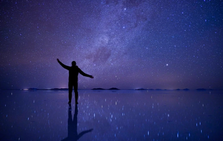 Stargazing on the Salt Flats