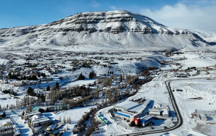 El Calafate Airport and the Southern Ice Fields