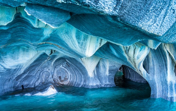 Marble caves Patagonia