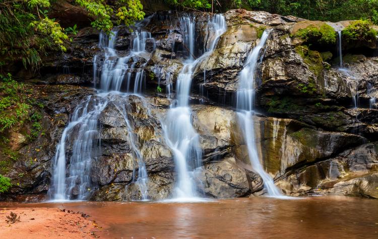 Waterfall Amboro National Park