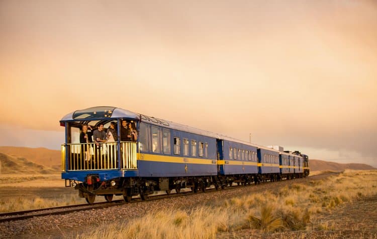 Andean Explorer Luxury train travel in Peru