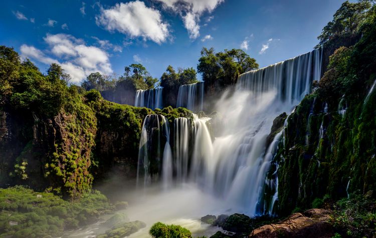 wonders of Nature in Iguazu Falls Argentina
