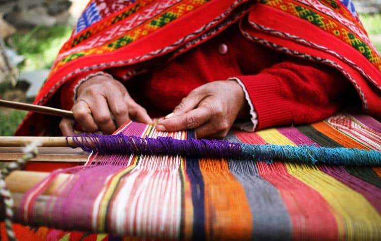 Traditional Textile Class in the Sacred Valley