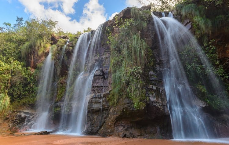 waterfalls at Amboro National Park
