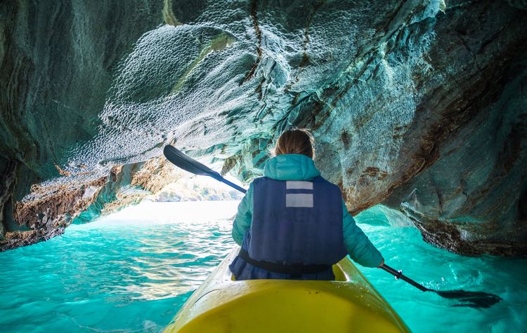 Kayak Marble Caves