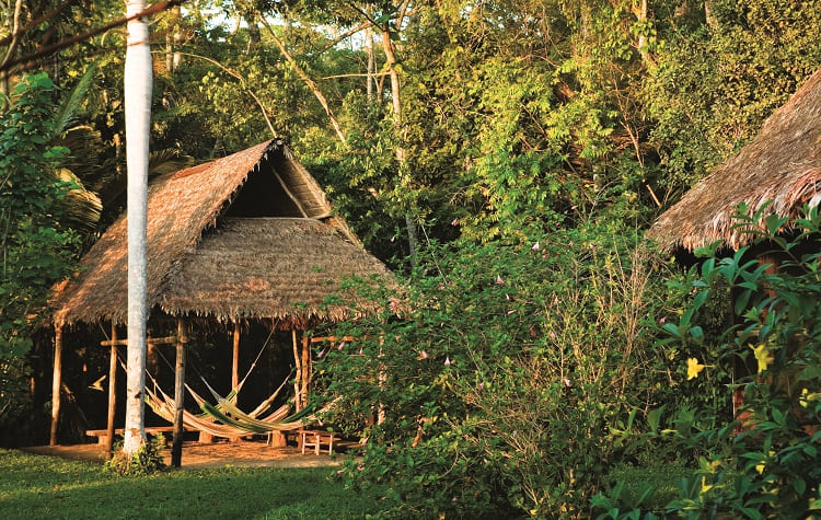 Choose sustainable accommodations, source Pacaya Samiria Amazon Lodge