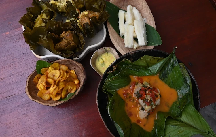 Cooking and Sharing Jungle Cuisine