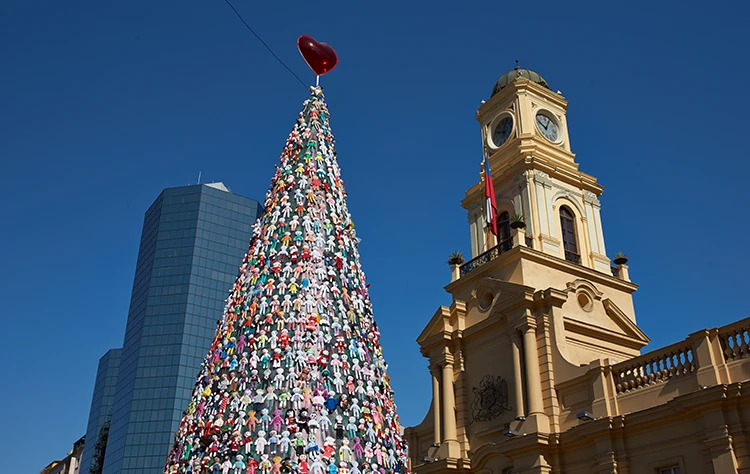 Santiago Chile Christmas