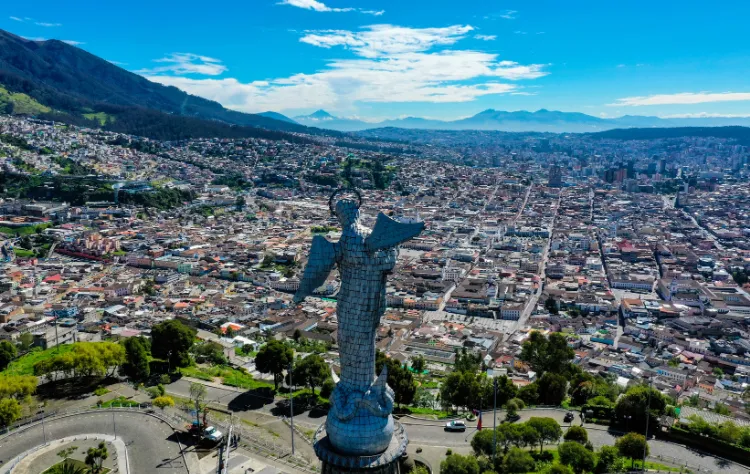 See the City from Above at El Panecillo