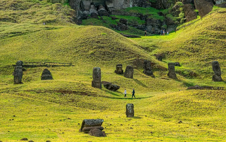 Easter Island Travel Through Landscape