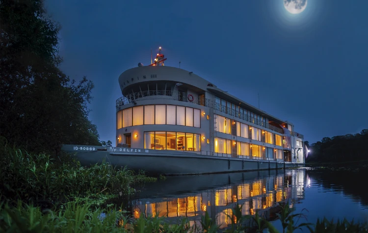The Amazon Interpreted Through Comfort and Care , photo by delfinamazoncruise