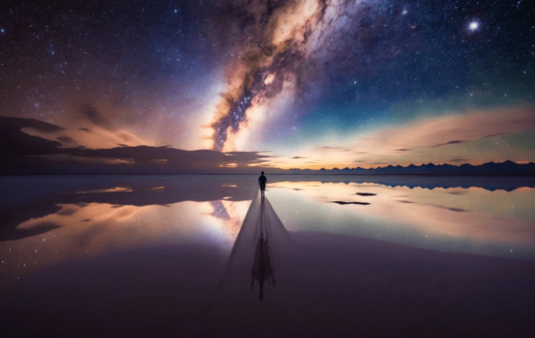 Salar de Uyuni_ Scale and Reflection