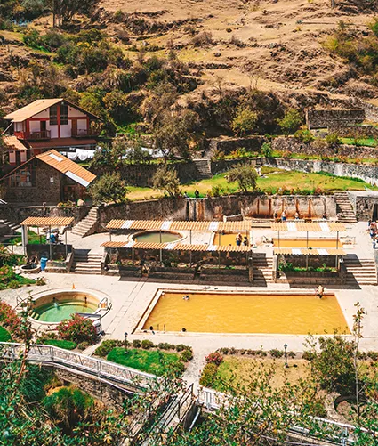 Lares trek hot springs